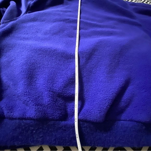 Vintage Patagonia purple retro Synchilla fleece exposed blue zipper - Picture 9 of 15
